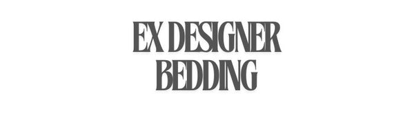 Ex Designer Bedding 